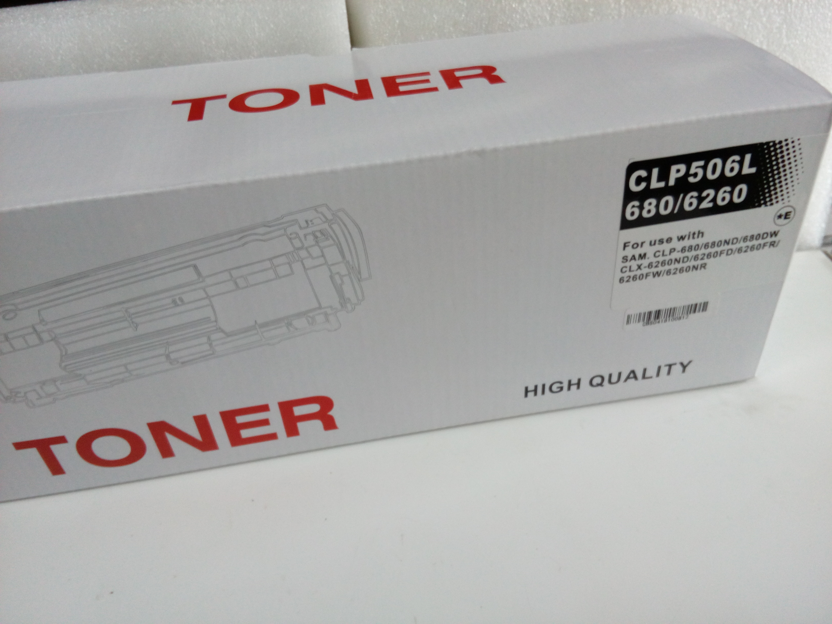 Toner Cartridge SAMSUNG CLX3305/ CLP406X/CLP360 BLACK NEW